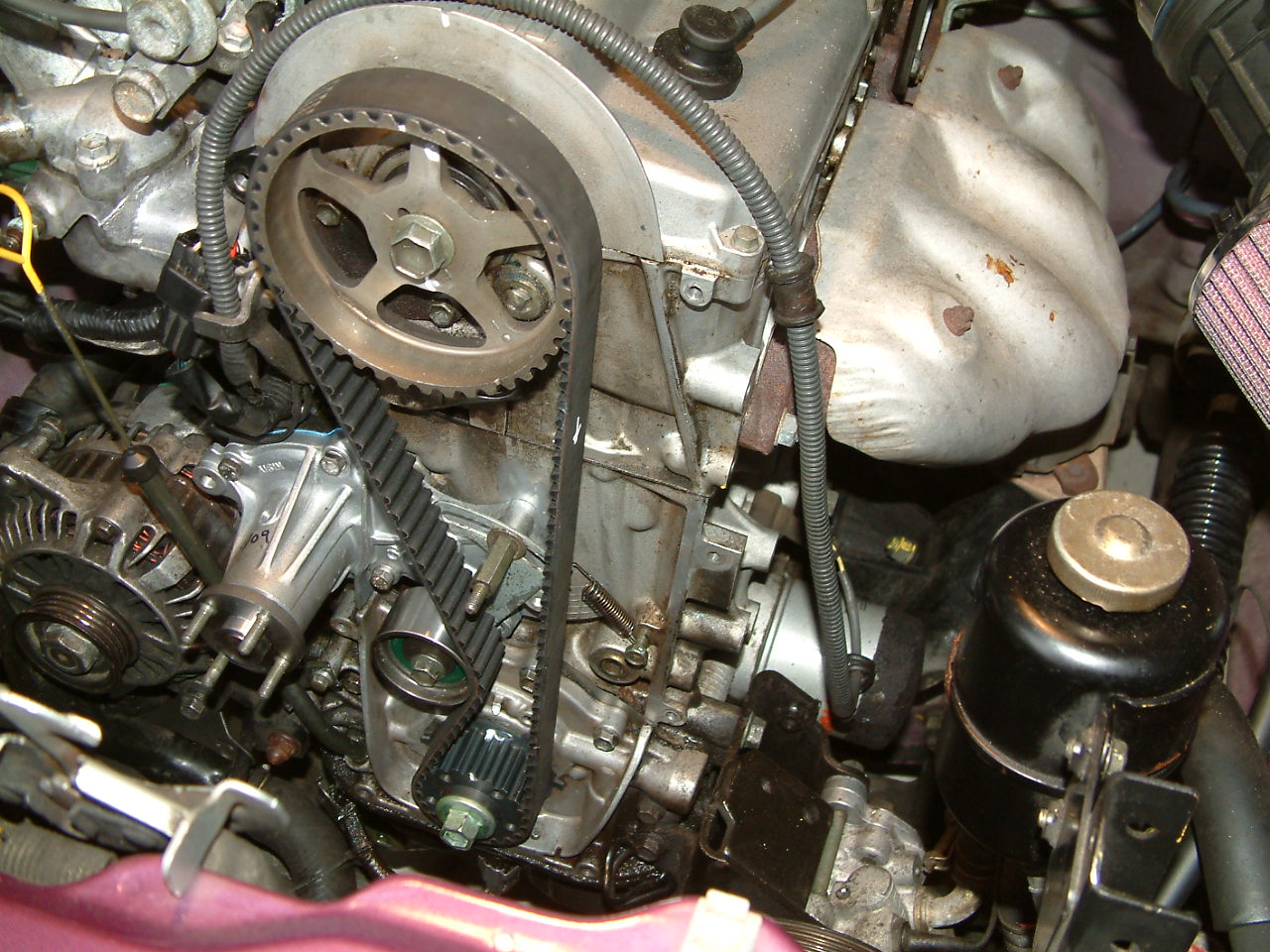 16 valve 1.6 Liter, Sidekick Timing belt swap VES community Chapter BATAM